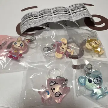 나루미야 메지루시 액세서리 가챠가챠 5종 세트