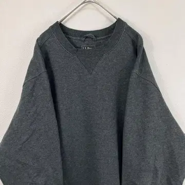 USA 구제 의류 엘엘빈 L.L.Bean 맨투맨 그레이