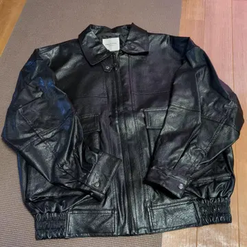 FREAK'S STORE 블랙 가죽 자켓