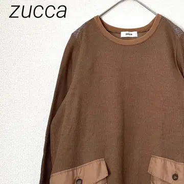 zucca 롱 원피스 엘르 패치 포켓 부착 슬릿 루즈핏