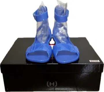 HUNTER 블루 샌들