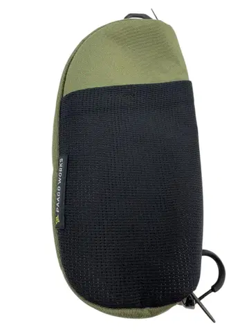 퍼고웍스 스냅 파우치 카키 새상품급 중고