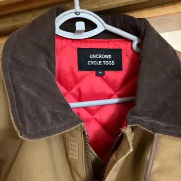 UNCROWD CYCLE TOGS 브라운 자켓 M 사이즈