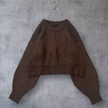 새상품급 어반 리서치 숏 편직 니트 풀오버