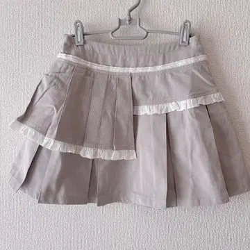 merry jenny 프릴 레이어드 플리츠 스커트