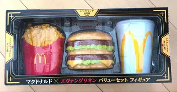 [ 미개봉 새상품 ] 에반게리온 맥도날드 콜라보 피규어