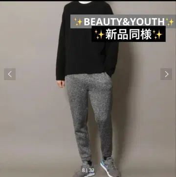 BEAUTY & YOUTH 맨투맨 플리스 조거 팬츠 컨디션 최상