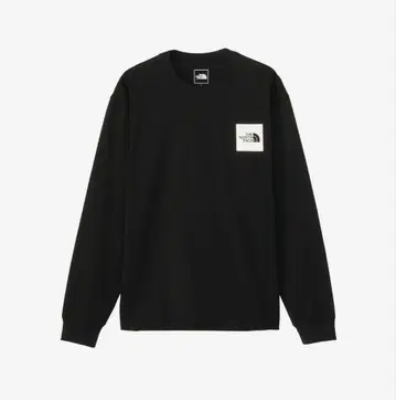 THE NORTH FACE 블랙 긴팔 티셔츠