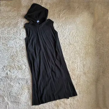 챔피온 후디드 후드 후드티 원피스 슬리브리스