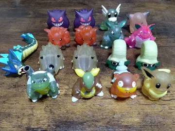 포켓몬 키즈 손가락 인형 클리어만 17개 묶음 판매