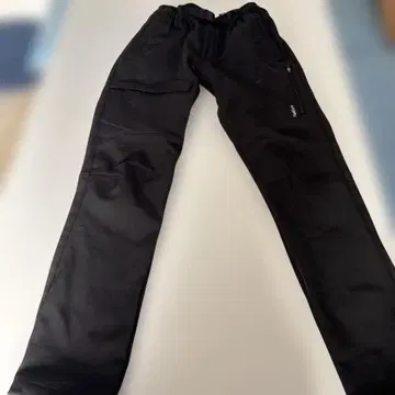 인기 상품 워크맨 여자 블랙 워크 팬츠 허리밴딩 지퍼 포켓 포함