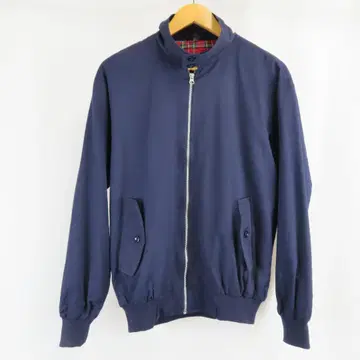 안감 체크 스윙탑 자켓 S 네이비 남성용