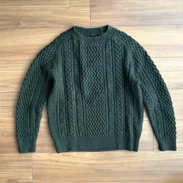BATONER 바토너 케이블 니트 스웨터