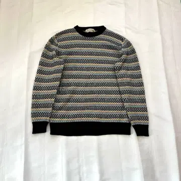 90s 총무늬 니트 vintage 스웨터 구제 의류