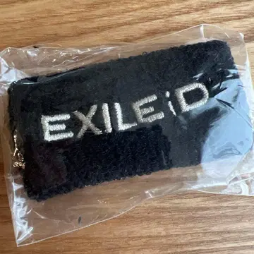 EXILE iD 코튼 리스트 밴드 블랙/실버