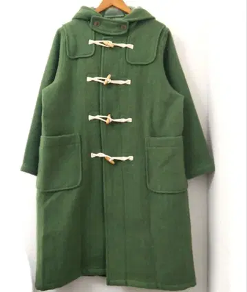 미사용 택 포함 사만사 모스모스 울 더플 코트 그린 SM2