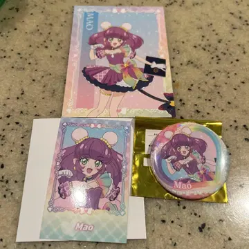 프리큐어 스이파라 코스터 캔뱃지 엽서 마오 큐어 코스모