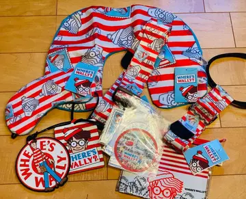 WHERE'S WALLY? 캐릭터 굿즈 세트