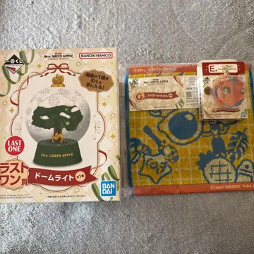 Mr. GREEN APPLE 제일복권 E상 G상 라스트 원상 3종 세트