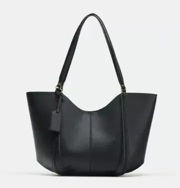 완판템 ZARA 맥시 쇼핑백 블랙 하자품