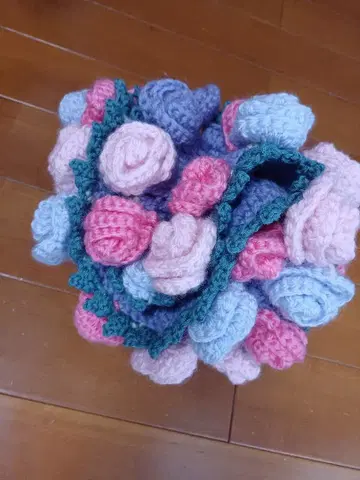 장미 꽃다발 담요 (참고 상품)