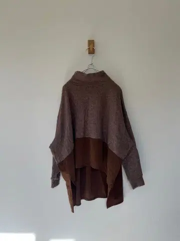 gomme 밴딩 이소재 절개 상의 튜닉 원피스 변형 디자인