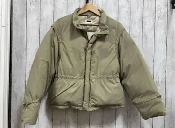 H BEAUTY&YOUTH 타스란 나일론 다운 자켓