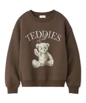 SNIDEL HOME 테디베어 맨투맨