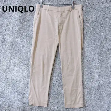 3400 유니클로 치노 팬츠 S 베이지 오피스 캐주얼 깔끔함
