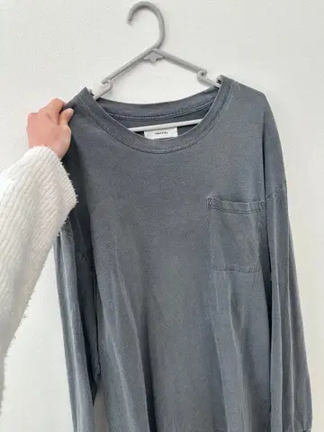 TODAYFUL 그레이 긴팔 T셔츠