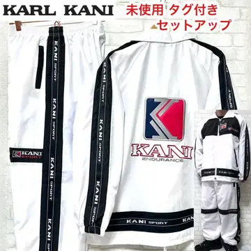 [ 미사용 택 포함 ] KARL NANI 셋업 빅 로고 자수 90's