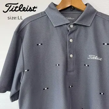 Titleist 그레이 LL 사이즈 피케 셔츠