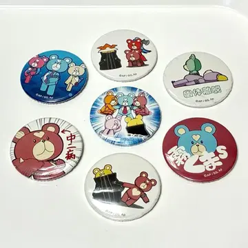 푸른 강철의 아르페지오 키리곰s 캔뱃지 7개 세트