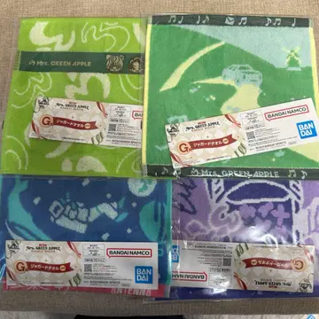 제일복권 미세스 그린애플 G상 자카드 타월 4종 세미 컴프