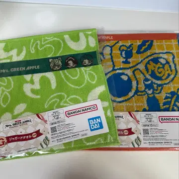 Mrs.GREEN APPLE 제일복권 G상 자카드 타월 비터 바캉스