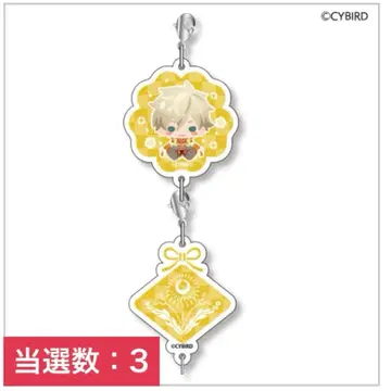 미소년 전국 의 무장 복권 복권 아크릴 참 세트 이에야스