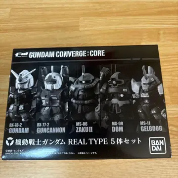 GUNDAM CONVERGE 기동전사 건담 REAL TYPE 5체 세트