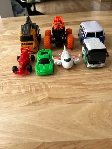 미니카 세트 몬스터 트럭 풀백카