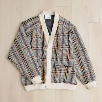 monkey time CHECK CARDIGAN 가디건