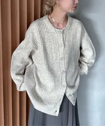 [ 핸드 워셔블 ] 2way 리브 니트 가디건