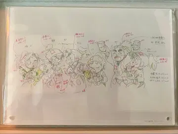 미사용 새상품 닌타마 원화전 6학년 아크릴 아트 스탠드