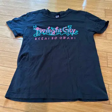 SEKAI NO OWARI Twilight City 티셔츠 S 사이즈