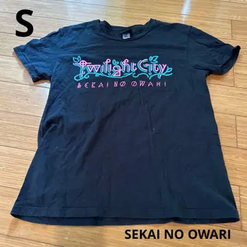 SEKAI NO OWARI Twilight City 티셔츠 S 사이즈