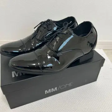 MMONE 에나멜 드레스 신발 결혼식 브라이덜 25.5cm