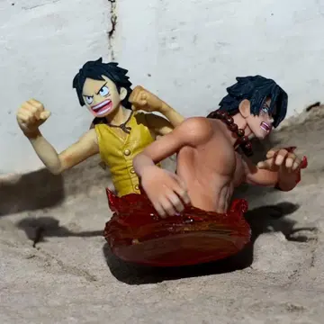 [원피스 제일복권] 크리에이션 피규어 에이스&루피