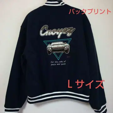 CHIP CLIP 바시티 자켓 사가 자수 L 사이즈 미사용 새상품