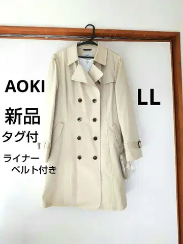 [ 미사용 새상품 ] 트렌치코트 LL 졸업식 입학식 취업활동 AOKI