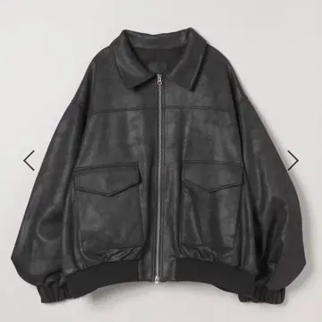 미사용 새상품 택 포함 JEANASIS 몬스터 블루종 블랙