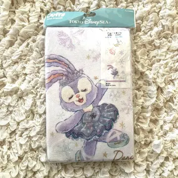 새상품 도쿄디즈니씨 더피앤프렌즈 페이스 타월