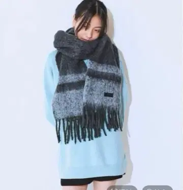 JEANASIS 네프 MIX 컬러 스톨 머플러 스톨